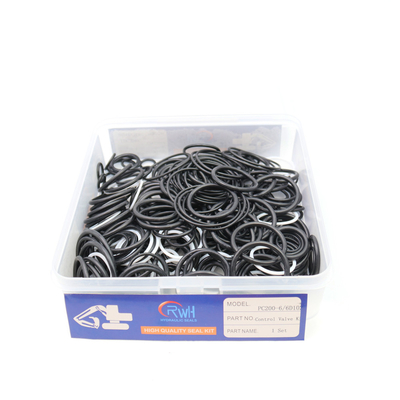 6D102 굴삭기 PC200-6 코마츠 봉지 키트 제어밸브 PTFE 물질