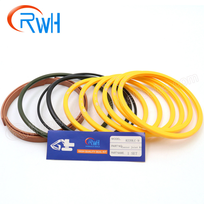 현대 R220lc-9를 위한 Pu 충돌 굴삭기 센터 조인트 봉지 키트